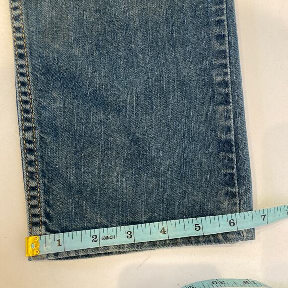 Levi’s Men’s 511 Denim Blue-Green Jeans Straight Leg Slim Fit Sz 33x32 - Picture 13 of 13
